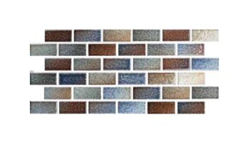 Fujiwa Tile Glasstel Mosaic Series 7/8" x 1-7/8" | Tahoe | Glasstel-30