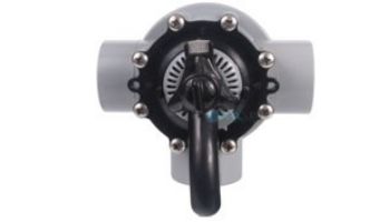 Custom Molded Products HydroSeal 3-Way PVC Diverter Valve | 1.5_quot; Socket x 2_quot; Spigot | Gray | 25933-151-000