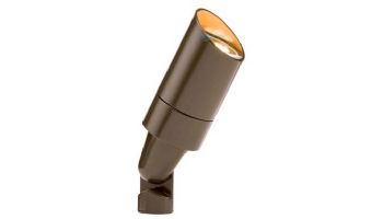 FX Luminaire Standard Plus MU Up Light | Short Shroud | 20W Equivalent LED Lamp | Bronze Metallic | MULED20WFLBZ