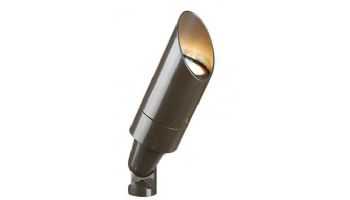 FX Luminaire Standard Plus MU Up Light | Long Shroud | 20W Equivalent LED Lamp | Aluminum - Bronze Metallic Finish | MU-LED20WFL-LS-BZ