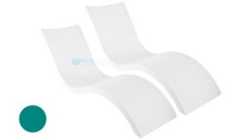 Ledge Lounger Signature Collection Two-Chaise Bundle | White | LL-SG-C-W