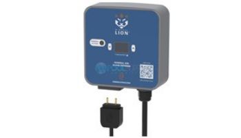 ClearBlue Mineral Lion Ionizer for Above Ground Pools and Spas | 25,000 Gallons | 120/240V Threaded Parts | CBI-350B-25-AGKIT