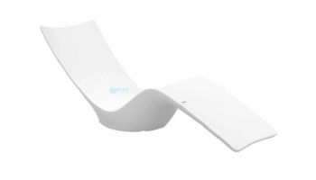 Ledge Lounger Autograph Chair | In-Pool & Poolside Lounge Chair | White | LL-AG-CR-W