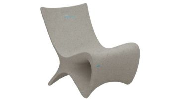 Ledge Lounger Autograph Chair | In-Pool & Poolside Lounge Chair | Sandstone | LL-AG-CR-SS