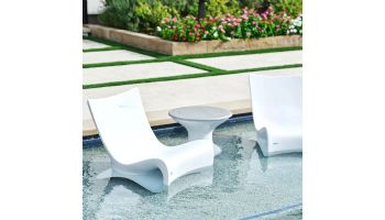 Ledge Lounger Autograph Chair | In-Pool & Poolside Lounge Chair | Cloud | LL-AG-CR-CL