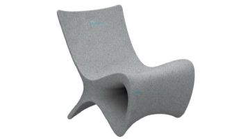 Ledge Lounger Autograph Chair | In-Pool & Poolside Lounge Chair | Granite Gray | LL-AG-CR-GG