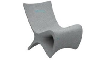 Ledge Lounger Autograph Chair | In-Pool _ Poolside Lounge Chair | Granite Gray | LL-AG-CR-GG