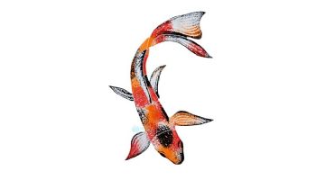 Artistry In Mosaics Koi Fish B Mosaic | 7" x 10" | KFMCOBS