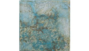 National Pool Tile Baroque 6x6 Series | Stone Blue | CVKBQS61