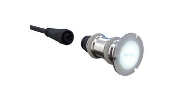 PAL Lighting Treo Micro Warm White Nicheless Pool & Spa Light | 1W 24V DC 150' Cord & Plug | 64-EGMIC-WW-150
