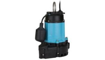 Franklin Electric Little Giant 10EC Series Cast Iron Sump Pump | 1/2HP 115V 750W 67 GPM PSC Motor 20-Foot Power Cord | 510852