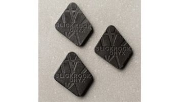 Slick Rock Concrete 34" Square Cascade Water Bowl | Onyx | Stainless Steel Spillway | KCC34SSPSS-ONYX