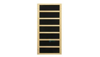 Golden Designs Dynamic Lugano Edition 3-Person Low EMF FAR Infrared Sauna | Hemlock  | DYN-6336-02