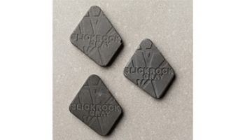 Slick Rock Concrete 34" Square Cascade Water Bowl + Planter | Gray | Copper Scupper | KCC34SSCC-GRAY