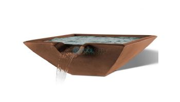 Slick Rock Concrete 30" Square Camber Water Bowl | Adobe | No Liner | CS3011-ADOBE