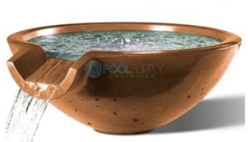 Slick Rock Concrete 30" Round Camber Water Bowl | Denim | No Liner | CR3012-DENIM