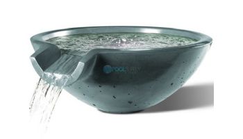 Slick Rock Concrete 30" Round Camber Water Bowl | Denim | No Liner | CR3012-DENIM