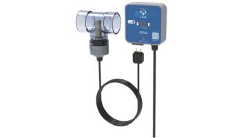 ClearBlue Mineral Lion Ionizer for Above Ground Pools and Spas | 25,000 Gallons | 120/240V Threaded Parts | CBI-350B-25-AGKIT