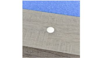 Hathaway Newport 7-Ft. Pool Table Combo Set with Benches | Rustic Gray with Blue Felt | BG50374