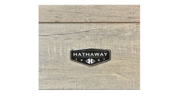 Hathaway Newport 7-Ft. Pool Table Combo Set with Benches | Rustic Gray with Blue Felt | BG50374
