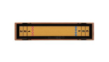 Hathaway Daulton 9-Ft. Shuffleboard Table | White Oak Finish | BG50371