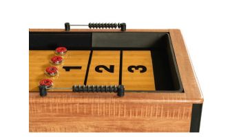 Hathaway Daulton 9-Ft. Shuffleboard Table | White Oak Finish | BG50371