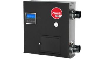 Raypak E3T 3-Phase Electric Commercial Pool u0026 Spa Heater | 18kW 61,419 BTU  | Titanium