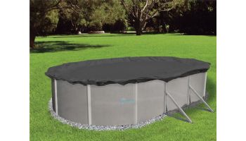 Arctic Armor Winter Cover | 12'X17' Oval for Above Ground Pool | 10-Year Warranty | WC408-4