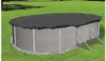 Arctic Armor Winter Cover | 12_#39;X17_#39; Oval for Above Ground Pool | 10-Year Warranty | WC408-4