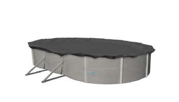 Arctic Armor Winter Cover | 12'X24' Oval for Above Ground Pool | 10-Year Warranty | WC409-4