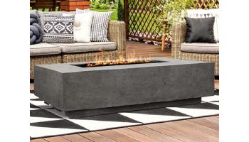 Prism Hardscapes Tavola 1 Fire Pit Table | Natural Gas | Ebony | PH-405-2NG