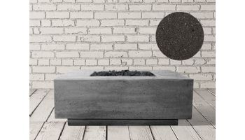 Prism Hardscapes Tavola 3 Fire Pit Table | Natural Gas | Ebony | PH-407-2NG
