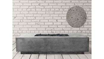 Prism Hardscapes Tavola 4 Fire Pit Table | Natural Gas | Pewter | PH-408-4NG