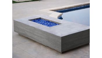Prism Hardscapes Tavola 5 Fire Pit Table | Natural Gas | Pewter | PH-409-4NG