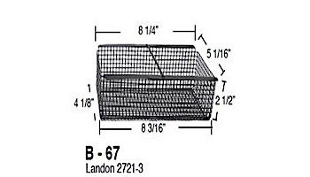 Aladdin Basket for Landon 2721-3 | B-67