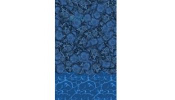 8' Round Uni-Bead Above Ground Pool Liner | Pebble Cove Pattern | 48" Wall | Heavy Gauge | NL500-40