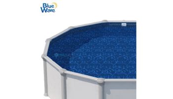 8' Round Uni-Bead Above Ground Pool Liner | Pebble Cove Pattern | 48" Wall | Heavy Gauge | NL500-40