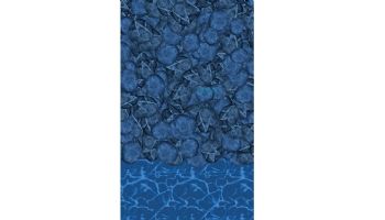 24' Round Uni-Bead Above Ground Pool Liner | Pebble Cove Pattern | 48" Wall | Heavy Gauge | NL505-40