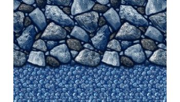 12' Round Boulder Beach Pattern Liner | Uni-Bead | 52" Wall | 290012B52 |