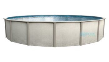 Richland 15_#39; Round Steel Above Ground Pool with Standard Package | 52_quot; Wall |
