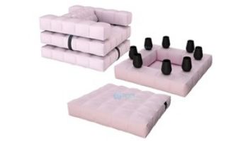 Pigro Felice Modul_#39;Air Premium Inflatable Island Bundle | Rose Pink | 921985-RPINK