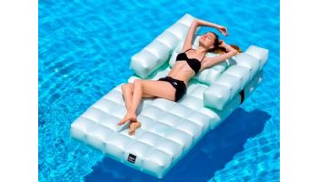 Pigro Felice Modul'Air Premium Inflatable Island Bundle | Rose Pink | 921985-RPINK