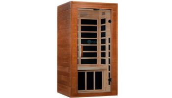 Golden Designs Dynamic Avila 1-2 Person Low EMF FAR Infrared Sauna | Hemlock | DYN-6103-01