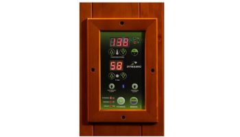 Golden Designs Dynamic Avila 1-2 Person Ultra Low EMF FAR Infrared Sauna | Hemlock | DYN-6103-01 Elite