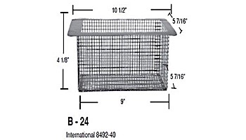 Aladdin Basket for International 8492-40 | B-24