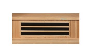 Golden Designs Dynamic Lugano Edition 3-Person Ultra Low EMF FAR Infrared Sauna | Hemlock  | DYN-6336-02 Elite