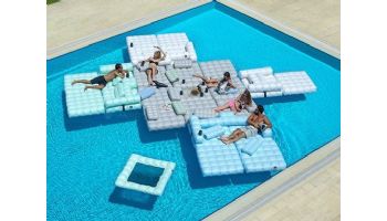 Pigro Felice Modul'Air Premium Inflatable Island Bundle | Aquamarine | 921985-AGREEN