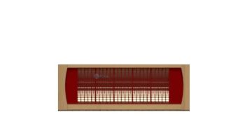 Golden Designs Maxxus Serenity Dual Tech 2-Person Low EMF FAR Infrared Sauna | Hemlock | MX-LS2-01