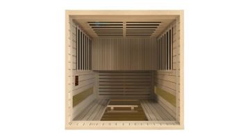 Golden Designs Maxxus Serenity Dual Tech 2-Person Low EMF FAR Infrared Sauna | Hemlock | MX-LS2-01