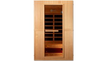 Golden Designs Maxxus Serenity Dual Tech 2 Person Low EMF FAR Infrared Sauna | Hemlock | MX-LS2-01